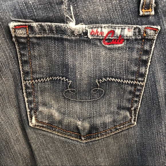 Blue Cult Vintage Boot Leg Denim Jeans 26 - Picture 6 of 8